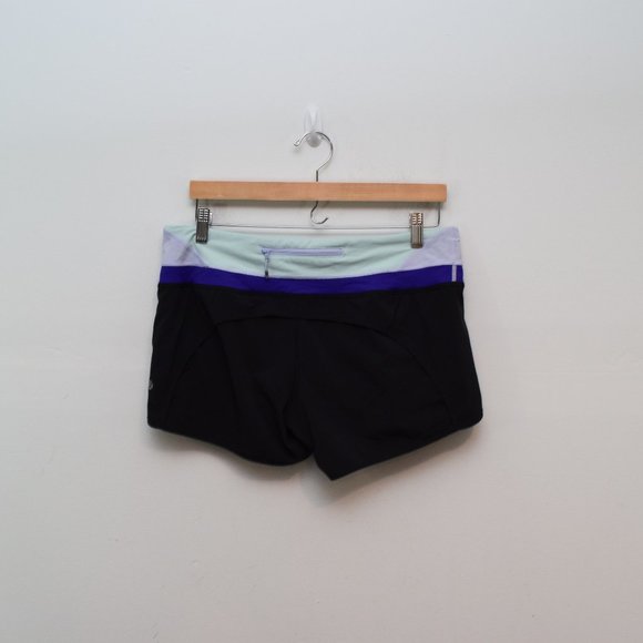 Lululemon Run Times Short 8 2 Way Stretch Black - Picture 3 of 4